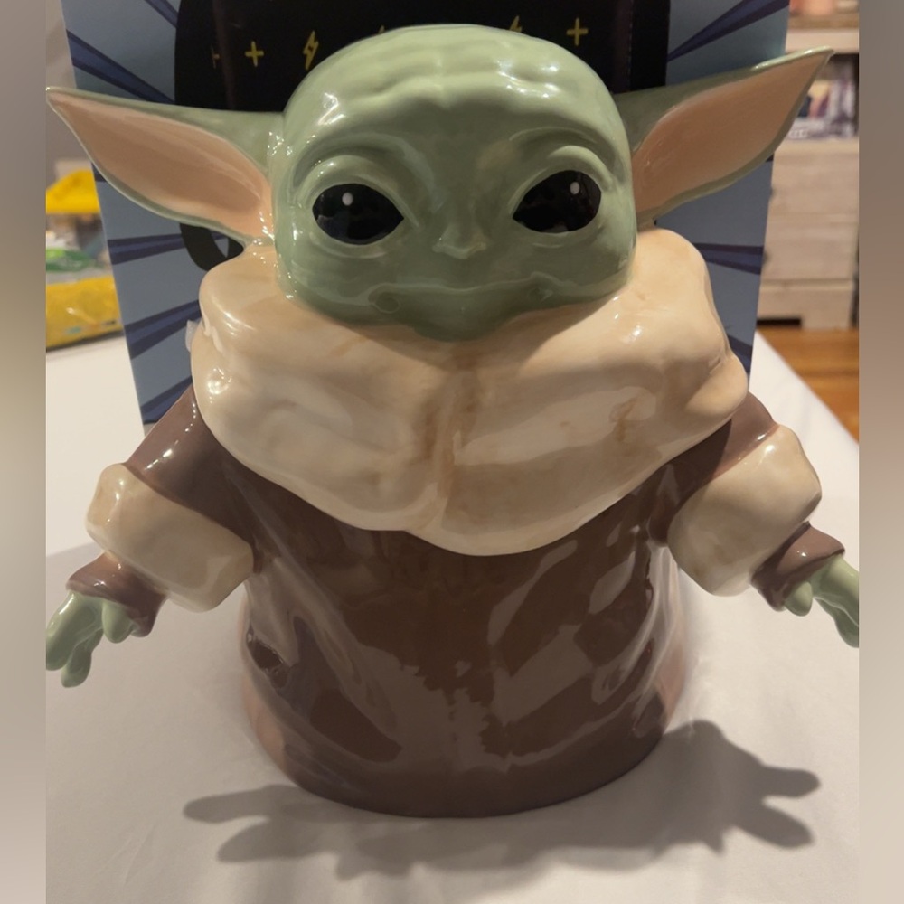 Baby Yoda Ceramic Cookie Jar